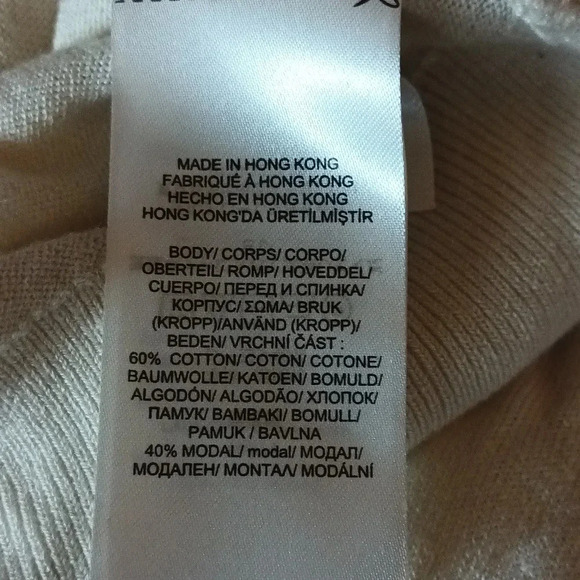 Lauren Ralph Lauren pullover decorative crest engraved buttons ruffle trim sz sp - Picture 8 of 10